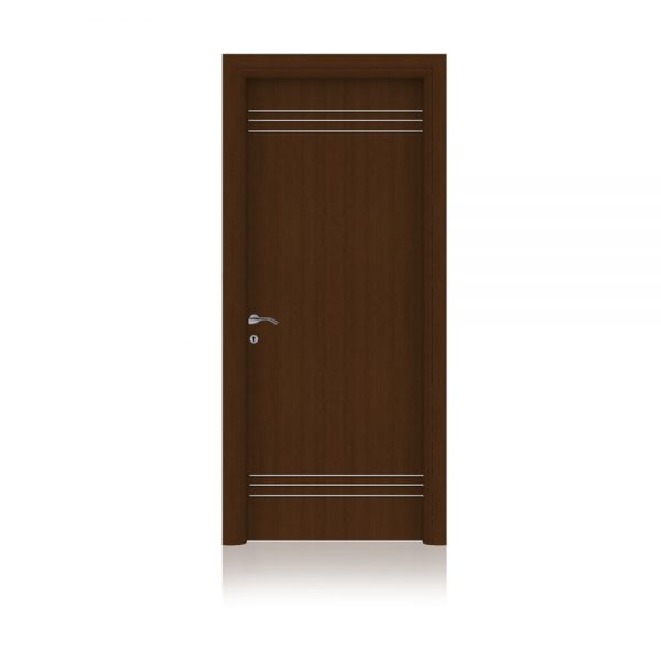 Εσωτερική πόρτα laminate AlfaIndoor Πόρτα Με Αλουμίνιο/ alfa wood /cfw