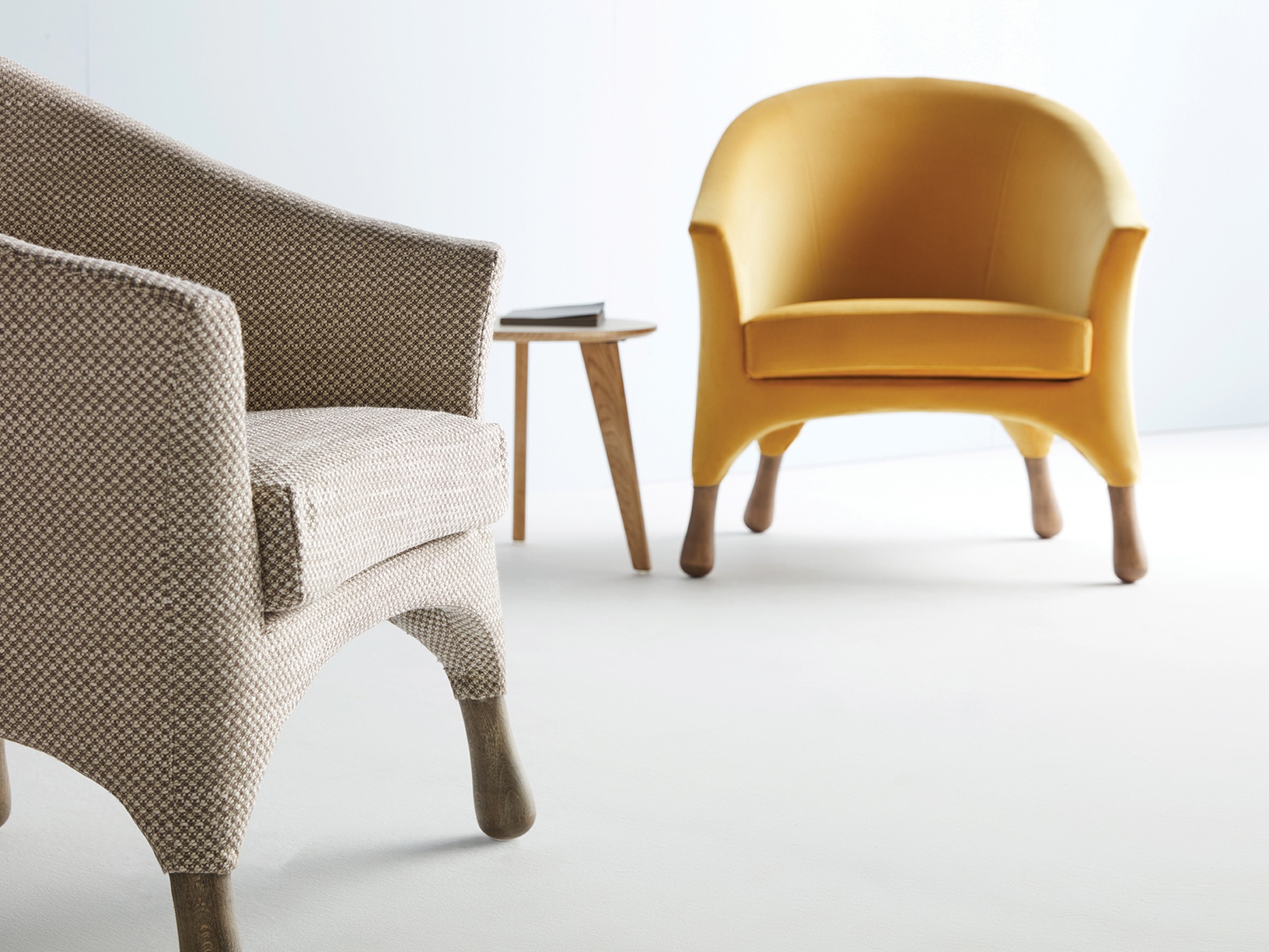 Πολυθρόνα με ύφασμα η δέρμα DROPS / verfo lab