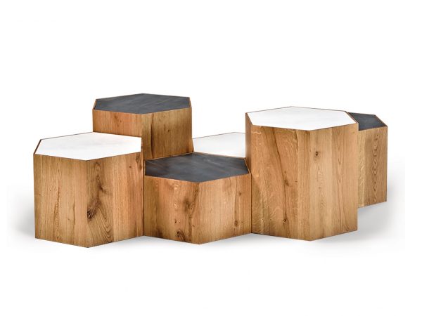 Τραπεζάκι σαλονιού hexagon / by massif furniture