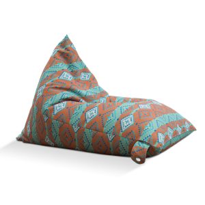 Print Collection Bean Bag Triangle Lounger