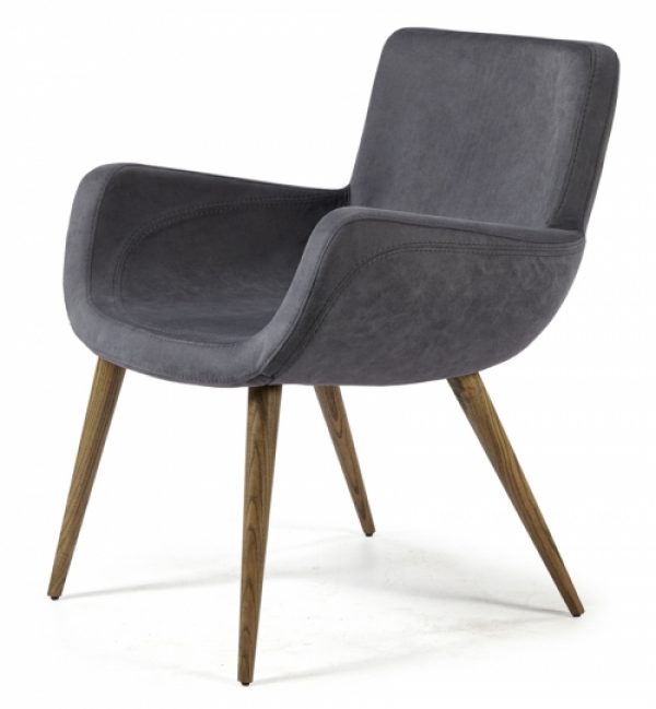 Πολυθρόνα σαλονιού με ύφασμα και ξύλινα πόδια 250 47 /by gyllos /cfw