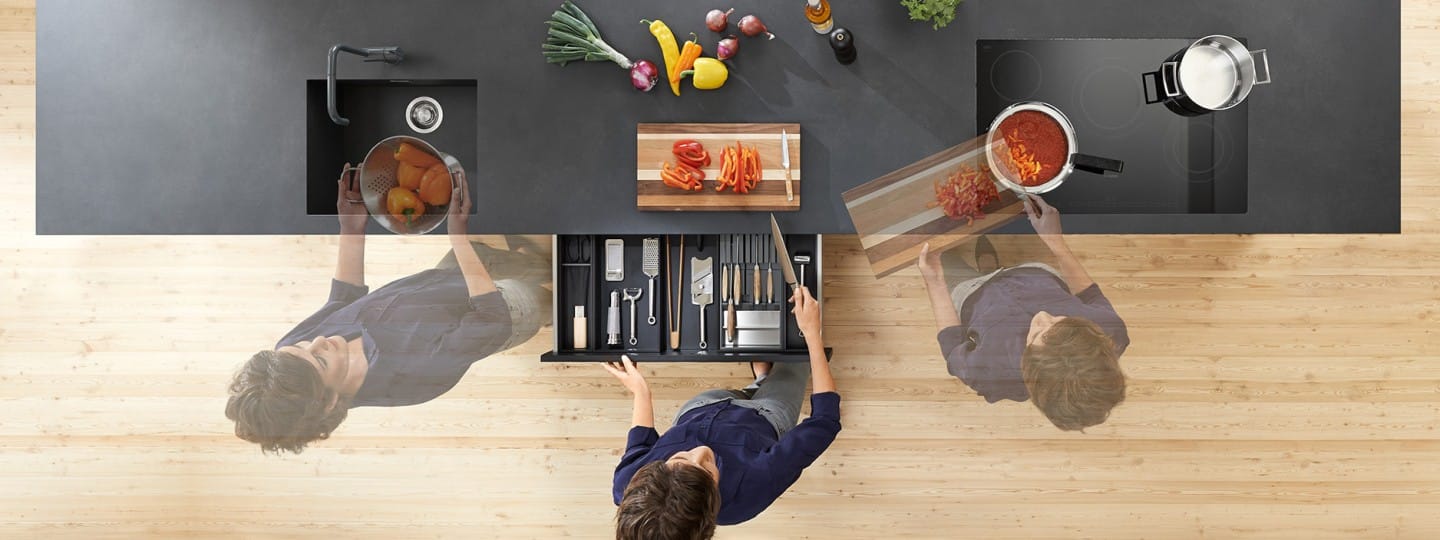 BLUM – Η βάση του σχεδιασμού της κουζίνας