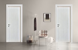 Πόρτα Εσωτερική Ημιμασίφ Pine-White