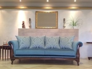 καναπές τριθέσιος κλασικός leonardo / by altro salotto