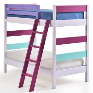 Παιδικό κρεβάτι κουκέτα από Μασίφ ξύλο Πεύκου SIMPLY FIT / by lattas