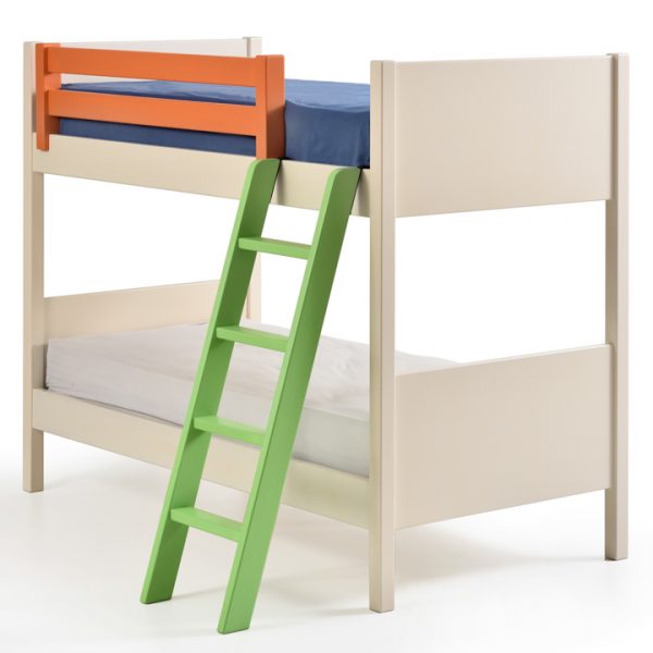 Παιδικό κρεβάτι κουκέτα από Μασίφ ξύλο Πεύκου ALPHA – FIT / by lattas