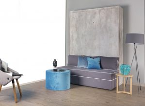 Πτυσσόμενο Κρεβάτι τοίχου με καναπέ / by xdesign