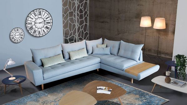 Καναπές γωνιακός orium / by casa due