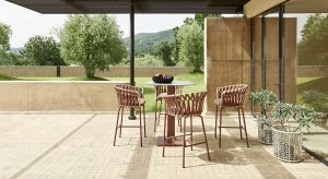 Emma Cross Σκαμπό εξωτερικού χώρου