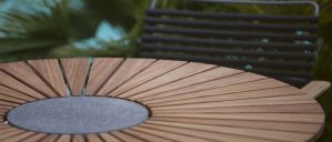 CIRCLE Τραπέζι Δείπνου Ø110 // BAMBOO