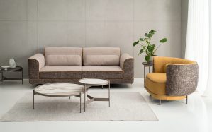 Καναπές τριθέσιος Oscar / by verfo lab / cfw