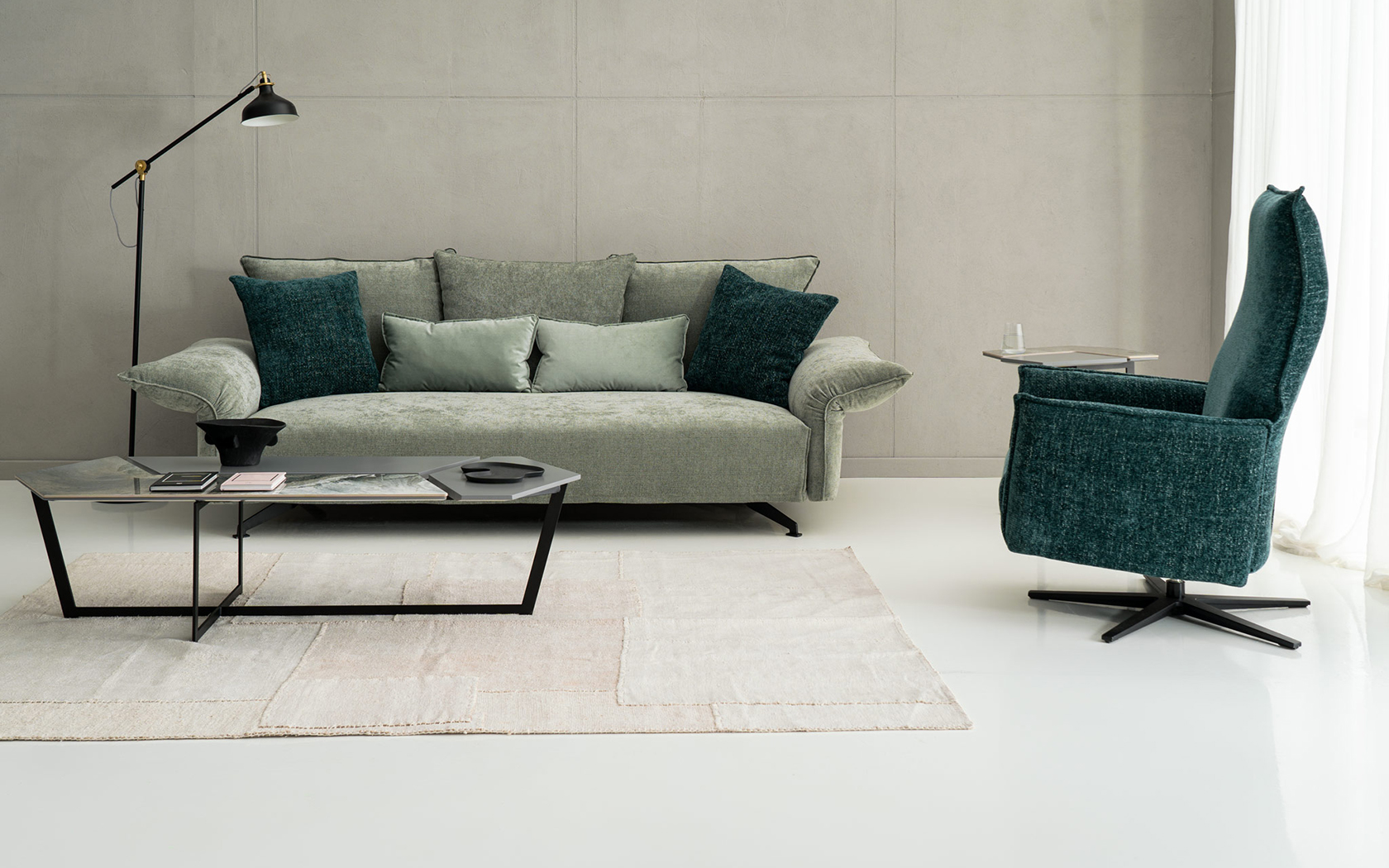 Καναπές τριθέσιος fly sofa / by verfo lab