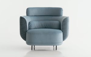 Πολυθρόνα μοντέρνα με ύφασμα DIANA / by verfo lab