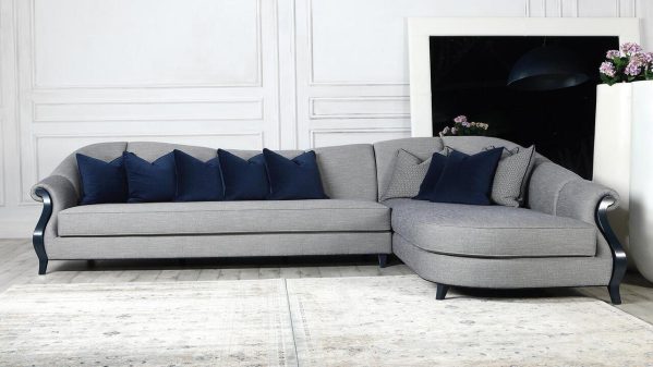 Καναπές τριθέσιος γωνιακός oliver /by desis / cfw