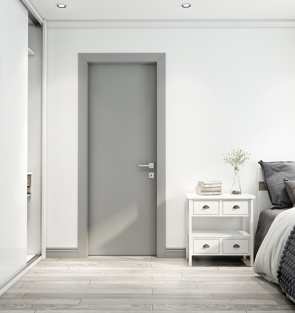 Πόρτες μονόχρωμες ματ laminate