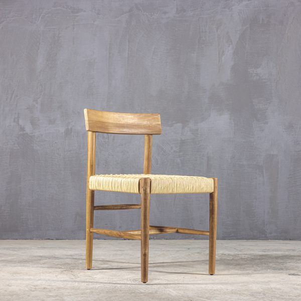 Καρέκλα Slow από μασίφ ξύλο Teak Kanazawa