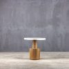 Τραπεζάκι μικρό Slow Terrazzo 48 Teak