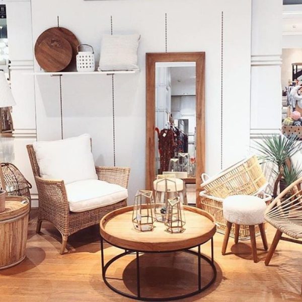 Τραπεζάκι μικρό Kanso Brooklyn black d70