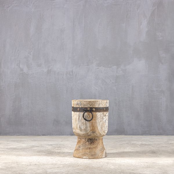 Σκαμπό Slow Reclaimed Hanao 45