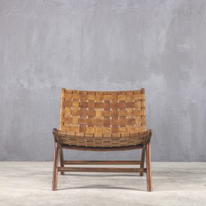 Πολυθρόνα σαλονιού Slow Strap Camel