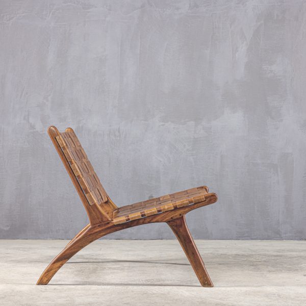 Πολυθρόνα σαλονιού Slow Strap Camel