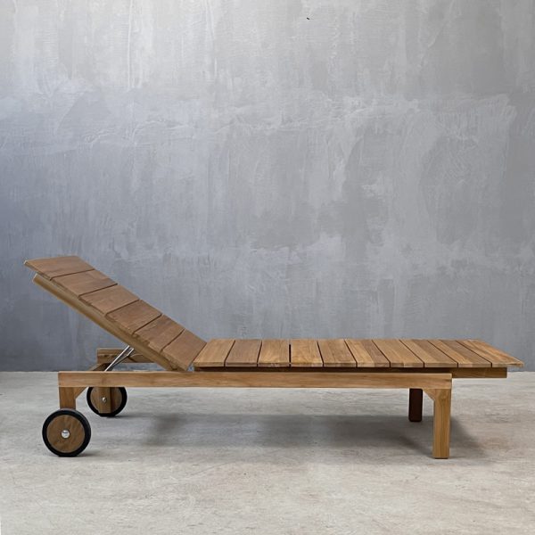 Ξαπλώστρα Slow με ρόδες Arcadia