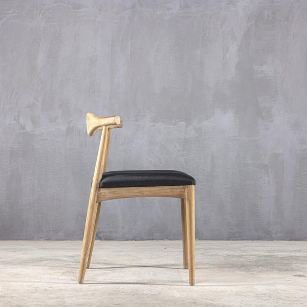 Καρέκλα Τραπεζαρίας Slow από μασίφ ξύλο Teak 593