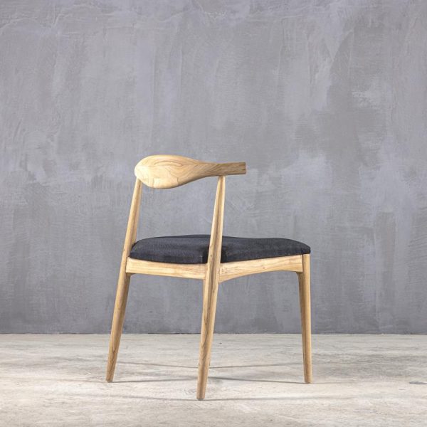 Καρέκλα Τραπεζαρίας Slow από μασίφ ξύλο Teak 593