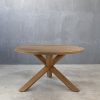 Τραπέζι στρογγυλό Slow Homans 130 Teak